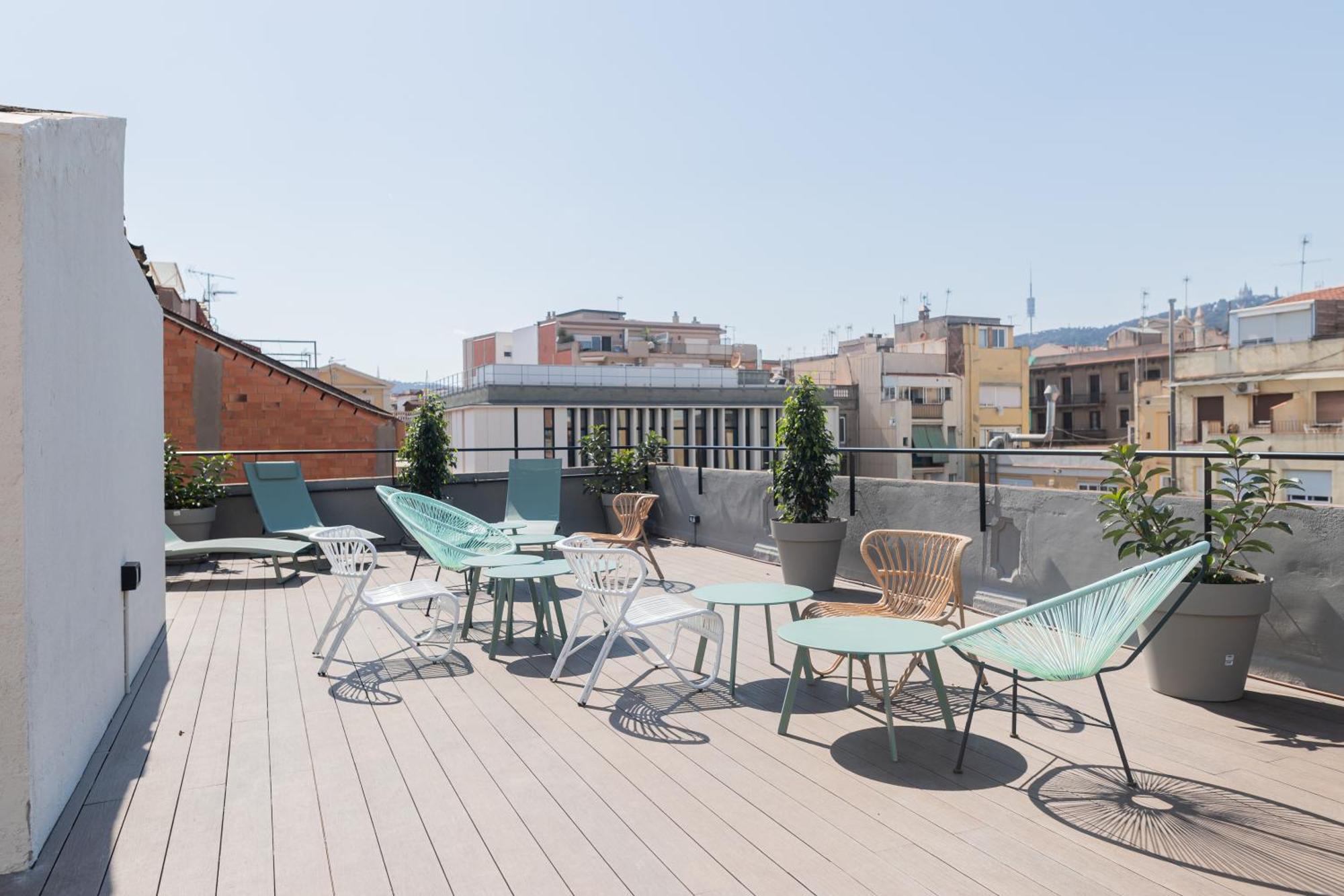 Aticco Living Gracia - Apartments Rooftop 巴塞罗那 外观 照片